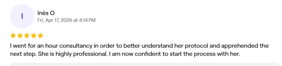 Fresha review from Inès O about the Dermapoint consultation